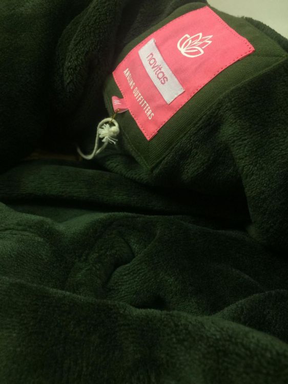 Picture of Navitas Women's Lily Green and Pink Sherpa Zip Hoddie
