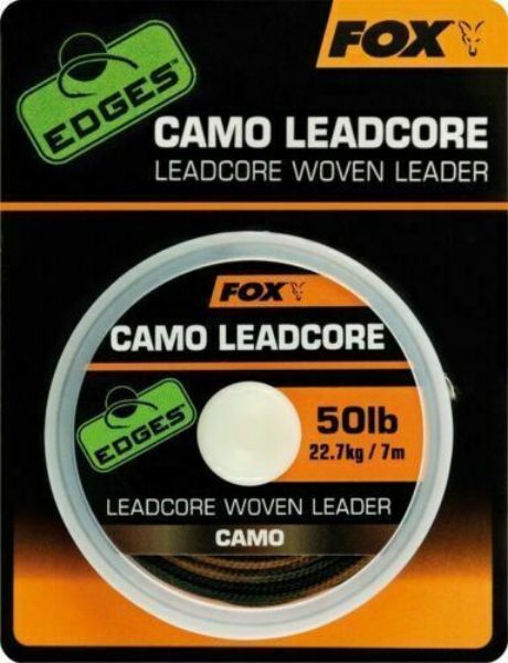 Picture of Fox Leadcore Woven Leader Fleck Camo