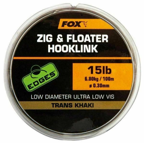 Picture of Fox Zig & Floater Hooklink Trans Khaki