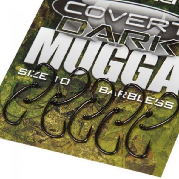 Picture of Gardner Covert Dark Mugga Hooks - Barbless