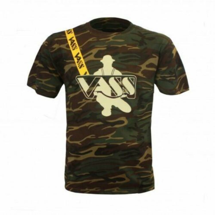 Picture of Vass Camo T-Shirt with Yellow Vass Strap