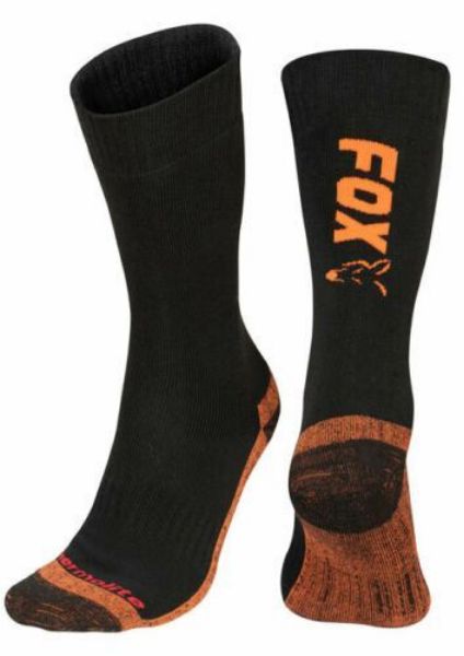 Picture of Fox Black Orange Thermolite Insulated Socks