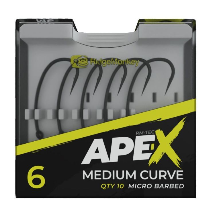 Picture of Ridgemonkey Ape-X Medium Curve Hooks