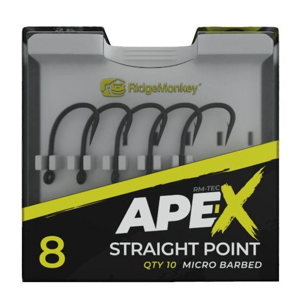 Picture of Ridgemonkey Ape-X Straight Point Hooks