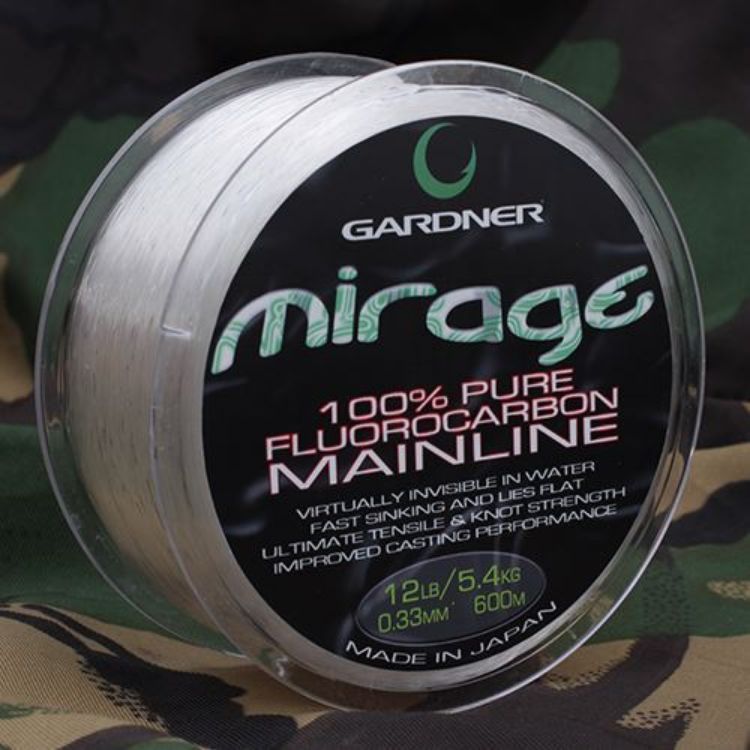 Picture of Gardner Tackle Mirage Fluorocarbon Mainline 600m