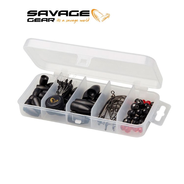 Picture of Savage Gear Texas and Carolina Rigging Kit 100 pcs