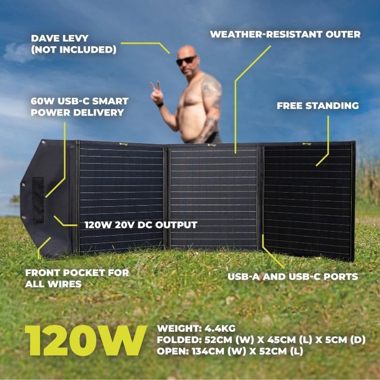 Picture of RidgeMonkey Vault C-Smart PD 120W Solar Panel