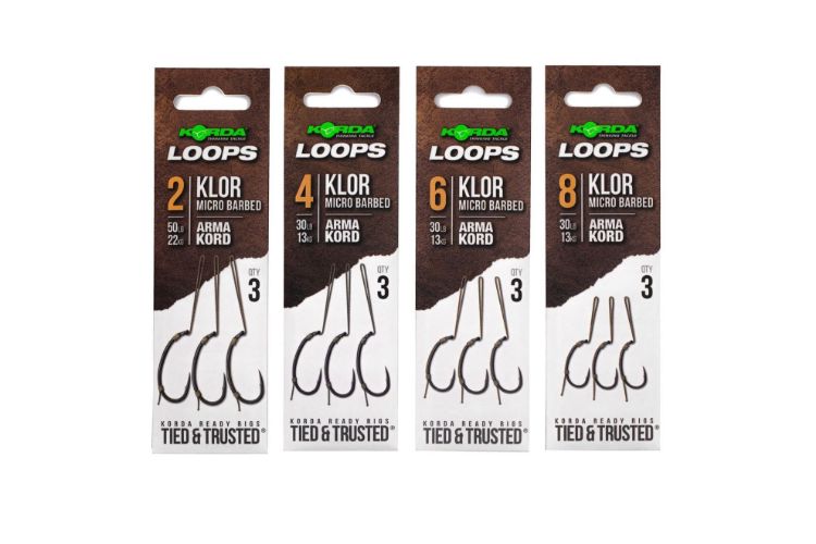 Picture of Korda Klor Loop Rigs Ready Tied