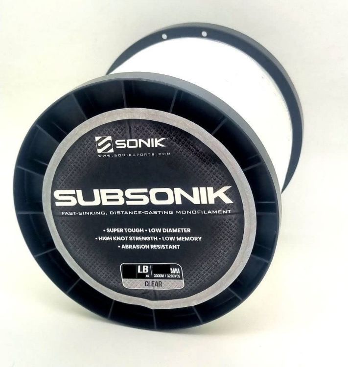 Picture of Sonik Subsonik Monofilament Clear 3000m mainline