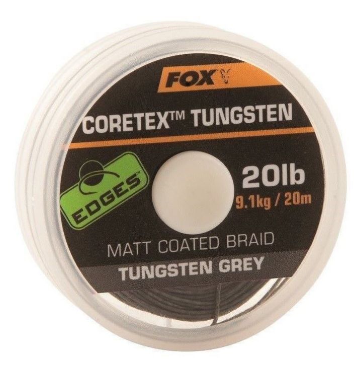 Picture of Fox Edges Coretex Tungsten Grey Coated Braid Hooklink