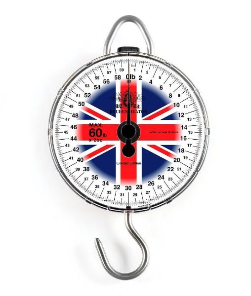 Picture of Reuben Heaton Standard Angling Flag Scale Union Jack Limited Edition 60lb x 2oz