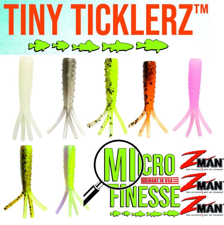 Picture of Z Man Micro Finesse Tiny TicklerZ 1.75" / 4.4cm
