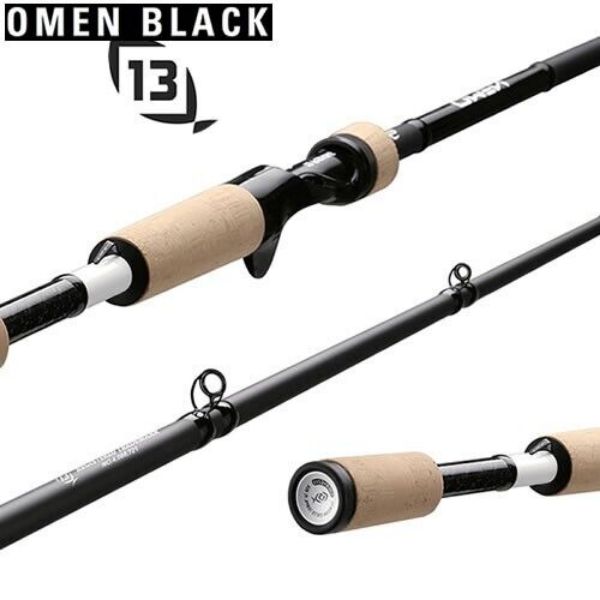 Picture of 13 Fishing Omen Black 259cm 8`6 40-130g Baitcasting Rod