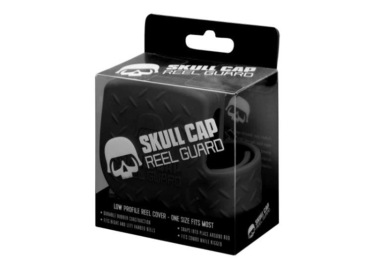 Picture of Skull Cap Universal Black Reel Guard Cover Low Profile Baitcast Reels