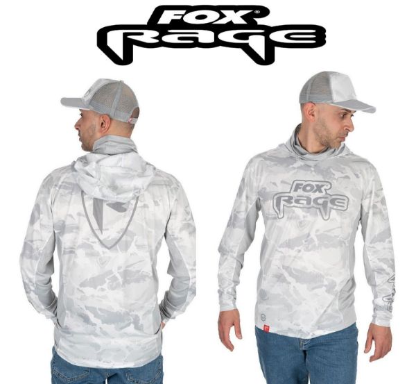 Picture of Fox Rage UV Hooded Performance Top Light Camo