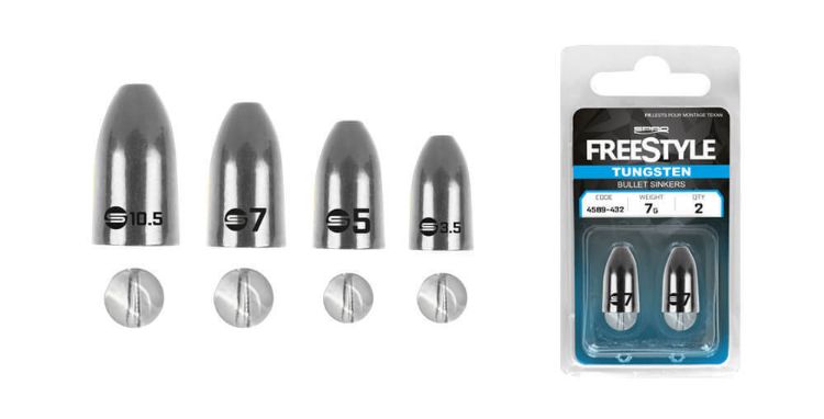 Picture of Spro Freestyle Bullet Sinkers Brass or Tungsten
