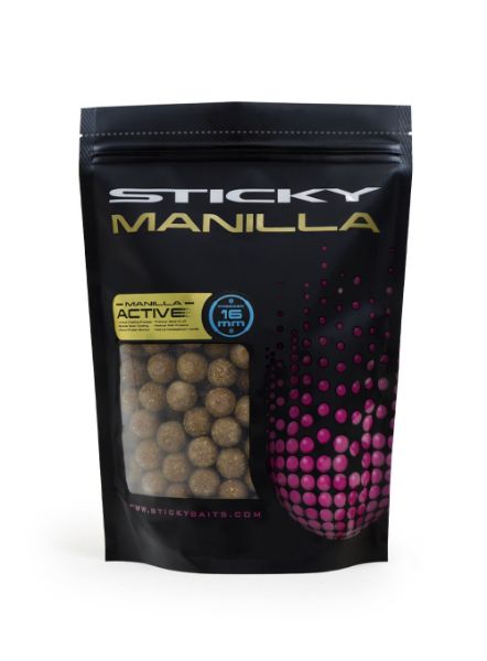 Angling4Less - Sticky Bait Manilla Active Freezer FIshing Bait Boilies