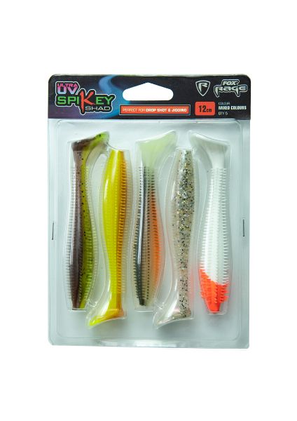 Picture of FOX Rage SPIKEY SHAD Lures MIXED COLOUR Packs