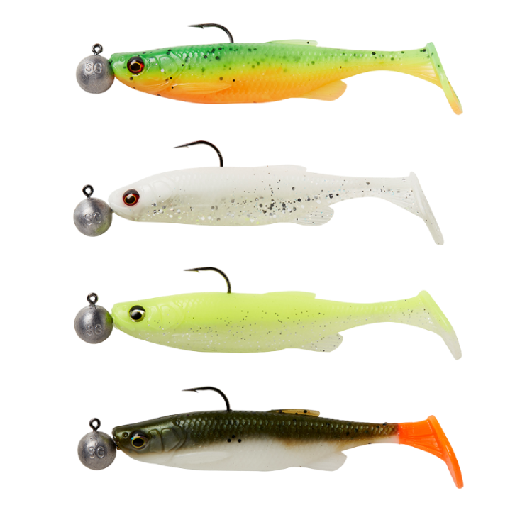 Picture of Savage Gear Fat Minnow T-Tail RTF Sinking Lures