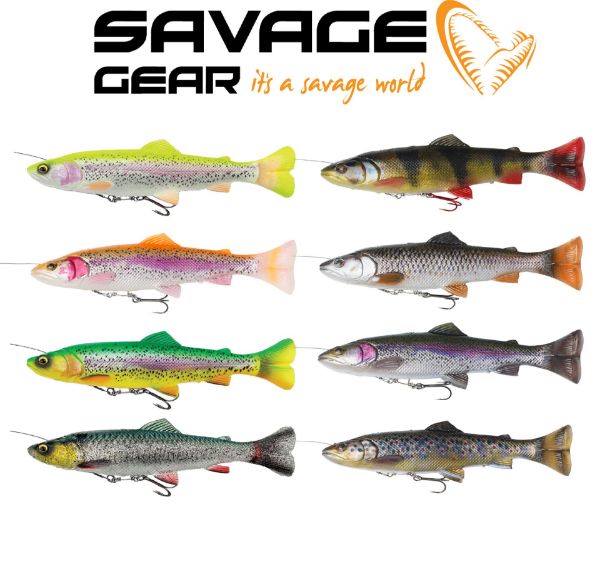 Picture of Savage Gear Line Thru Pulse Tail 4D Trout 16cm & 20cm