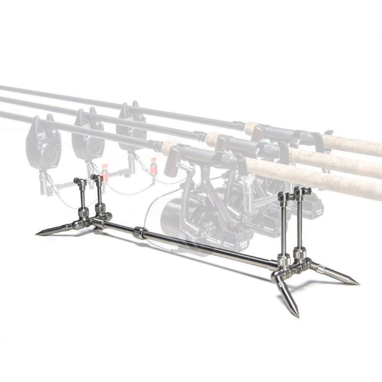 Picture of Solar Tackle P1 mini worldwide rod pod included 2 rod back and front buzz bars