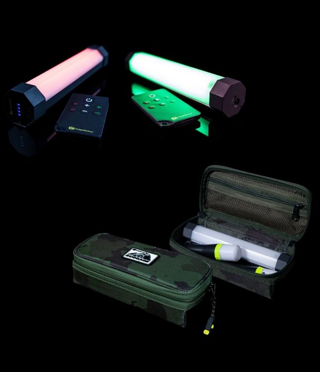 Picture of Ridgemonkey Bivvy Light Pro IR included FREE Ruggage Standard Accessory Case 80