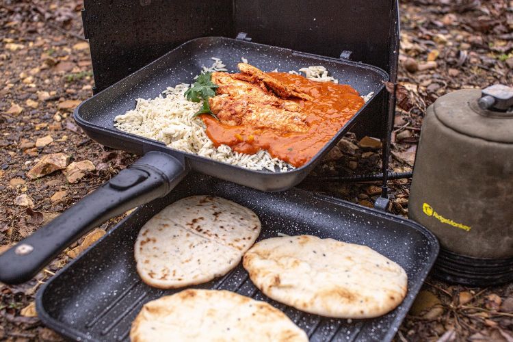 Picture of RidgeMonkey Connect Pan & Griddle XXL Granite Edition