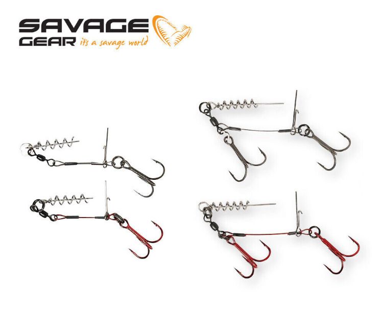 Picture of Savage Gear Carbon 49 Corkscrew Stingers