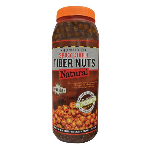 Picture of Dynamite Baits Frenzied Chili Tiger Nuts Jar 2.5l