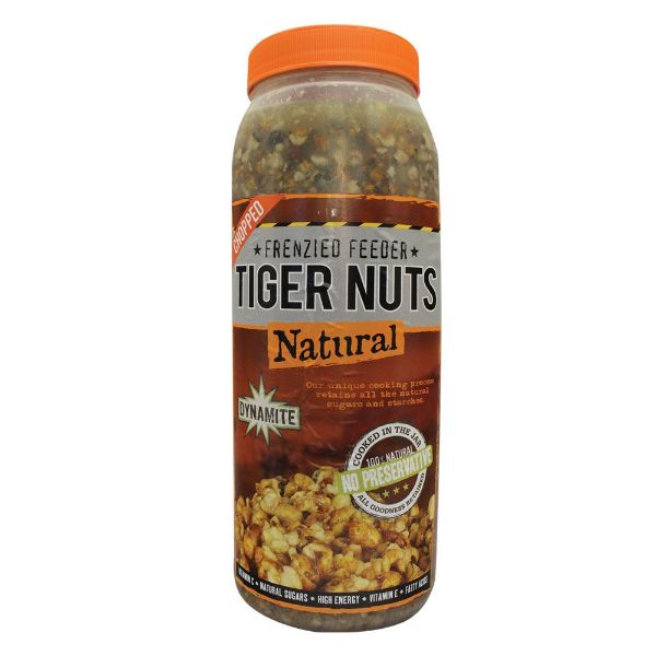 Picture of Dynamite Baits *Frenzied Feeder* Chopped Tiger Nuts Jar 2.5L
