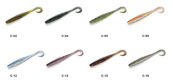 Picture of Nays RVN 3' / 7.6cm Curly Tail Soft Lure