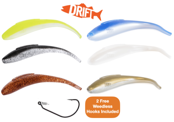 Picture of Drift Shoal Stick 22g Bass Fishing Lure with Weedless Hooks
