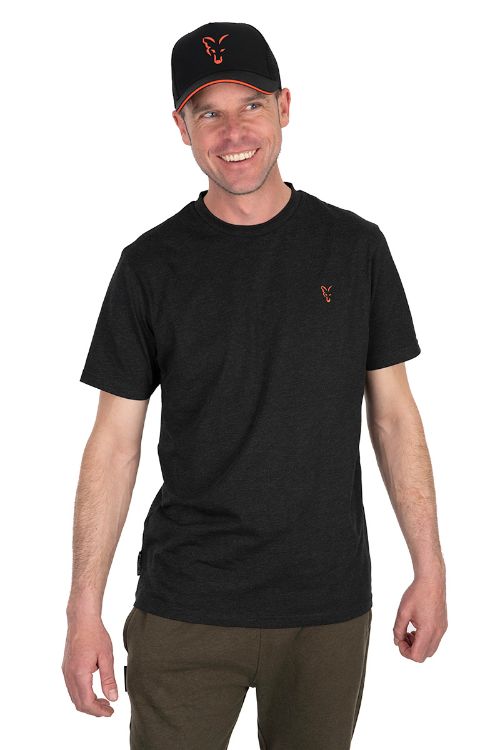 Picture of Fox Collection Black & Orange T-Shirt