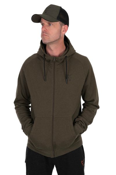 Picture of Fox Collection Green & Black Lightweight Hoodie