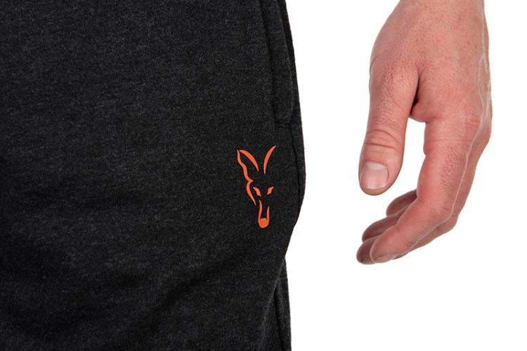 Picture of Fox Collection Black & Orange Lightweight Jogger Short