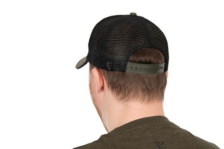 Picture of Fox Collection Trucker Cap Green & Silver 