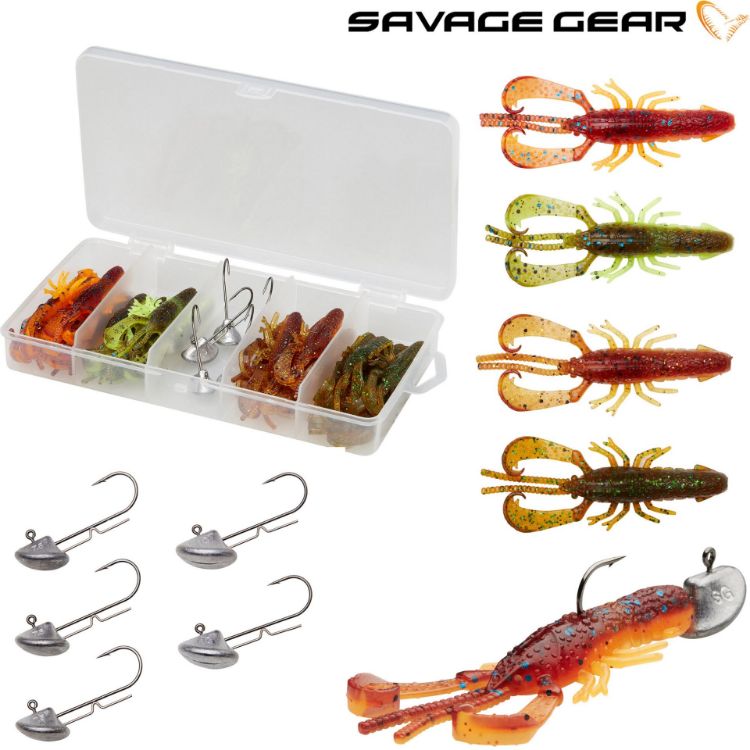 Picture of Savage Gear Reaction Crayfish Kit 25pcs