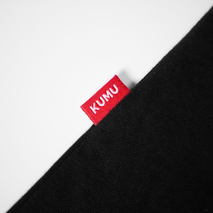 Picture of KUMU Lotus T-Shirt Black