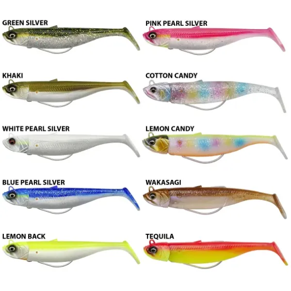 Picture of Savage Gear Savage Minnow Weedless 2+1 Soft Bait Lures