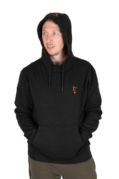 Picture of Fox Collection Black & Orange Hoody