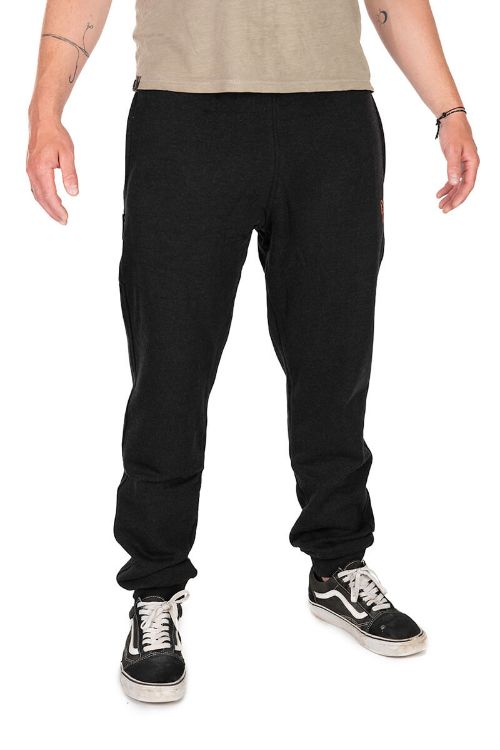 Picture of Fox Collection Black & Orange Joggers