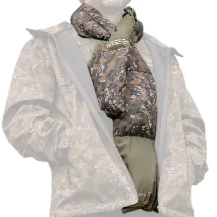 Picture of One More Cast Water Repellent camo puffer scarf