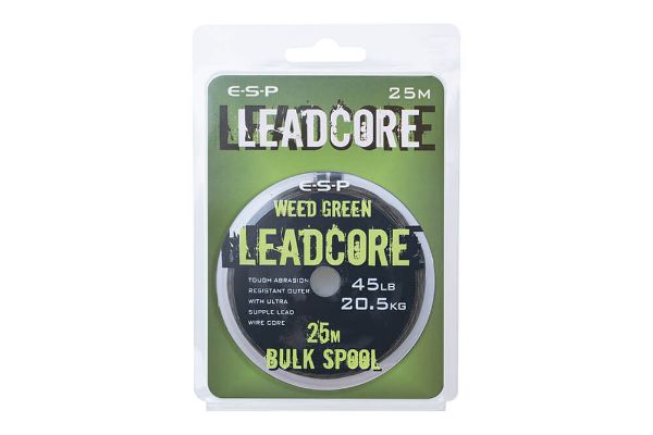 Picture of ESP Leadcore 25m BULK weedy green