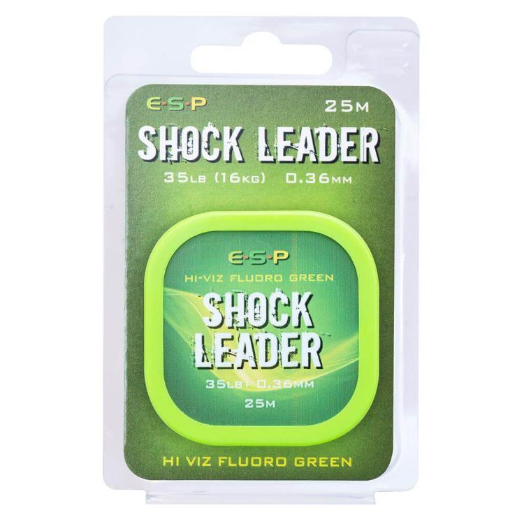 Picture of ESP Shock Leader Hi-Vis Green