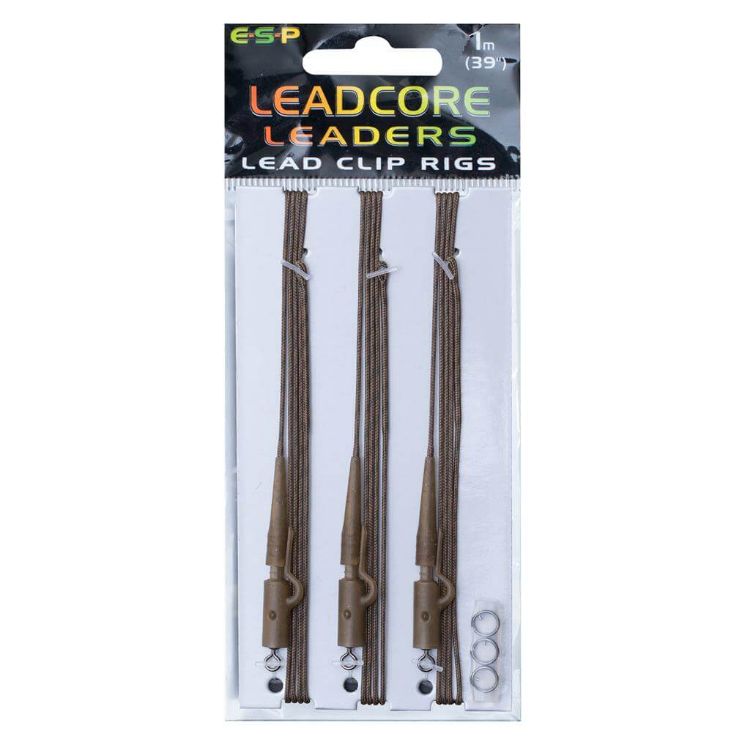 Picture of ESP Leadcore Leaders - Lead Clip Rigs