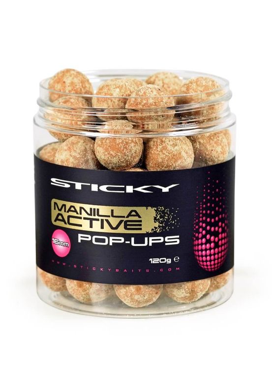 Picture of Sticky Baits Manilla Active Pop-Ups 16mm