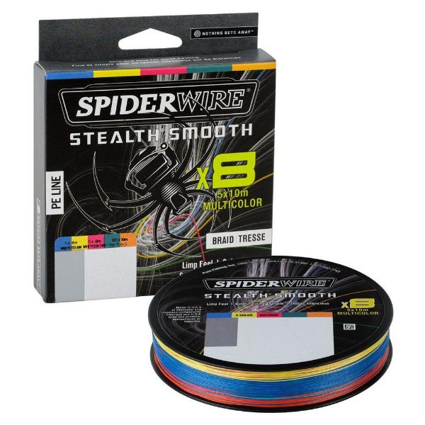 Picture of Spiderwire Stealth Smooth 8 Carrier Braid 300M Multicolour Sea Line