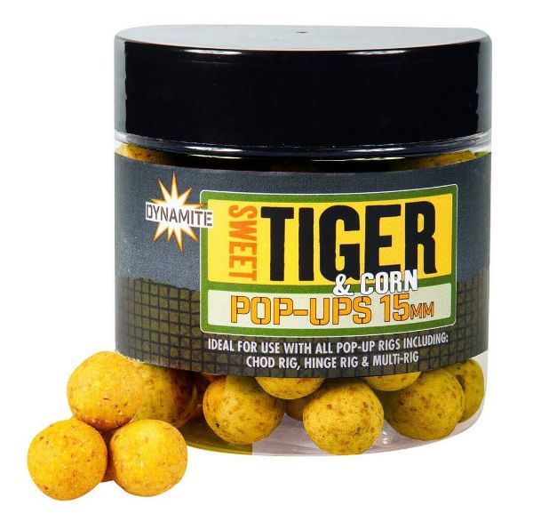 Picture of Dynamite Baits Sweet Tiger & Corn Pop-ups 15mm