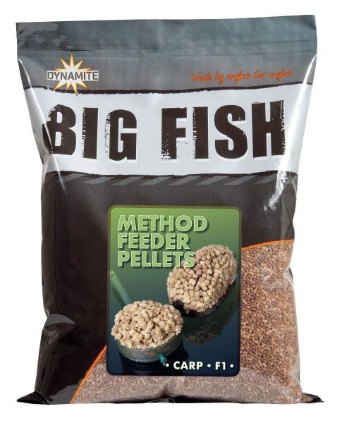 Picture of Dynamite Baits Big Fish Method Feeder Pellets 1.8kg