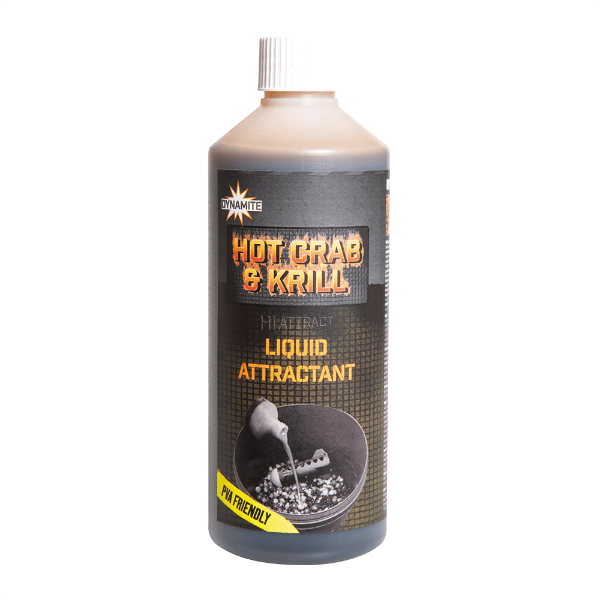 Picture of Dynamite Baits Liquid Attractant Hot Crab & Krill 500ml